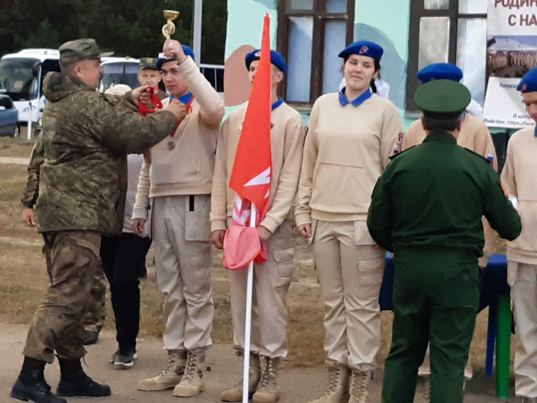 Участие в V полевом военно-патриотическом лагере.